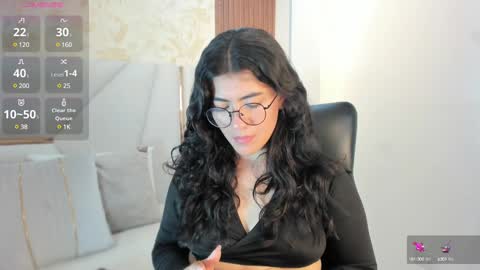 Snapshot of 1m_emily chatting on 12.14.24 . online show from 12.14.24