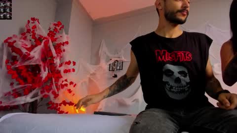 Snapshot of 2_fire chatting on 10.29.25 2_fire online show from 10.29.25