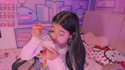 Snapshot of _18alice chatting on 02.13.25 Alice online show from 02.13.25