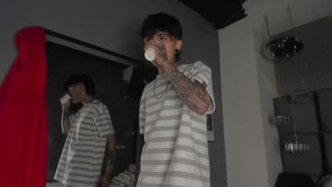 Snapshot of acidmilo chatting on 12.22.24 Acid Milo online show from 12.22.24