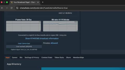 Tang Amay online show from 11.18.25