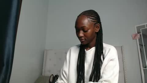 Snapshot of africanpetitequeen chatting on 10.28.25 CIARA online show from 10.28.25