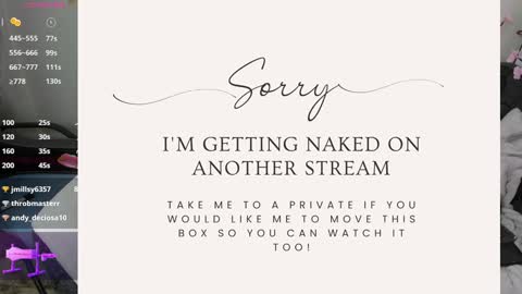 Aimee Jay online show from 02.06.25