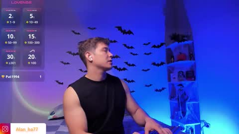 Snapshot of alan_hadid1 chatting on 10.31.25 Alan Hadid online show from 10.31.25