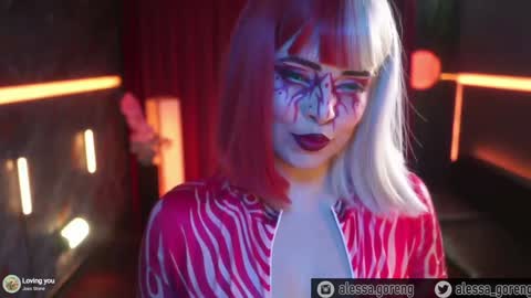 Snapshot of alessa_goreng chatting on 12.10.24 Alessa Goreng online show from 12.10.24