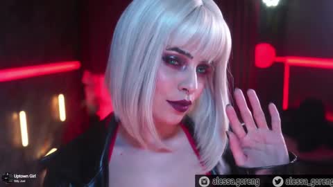 Snapshot of alessa_goreng chatting on 12.26.24 Alessa Goreng online show from 12.26.24