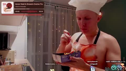 Snapshot of alex_amazing chatting on 01.29.25 Alex Amazing online show from 01.29.25