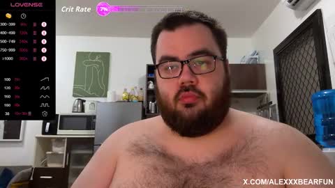 alexxxbear online show from 10.19.25
