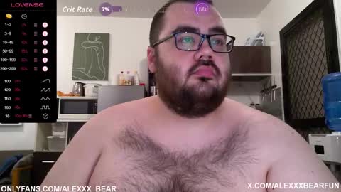 alexxxbear online show from 10.27.25