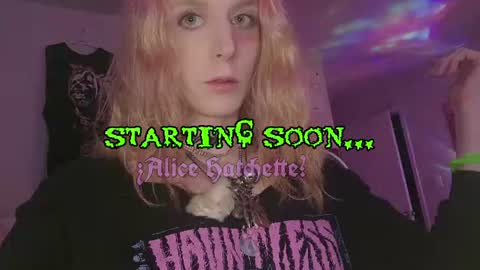 Alice Hatchette online show from 06.19.26