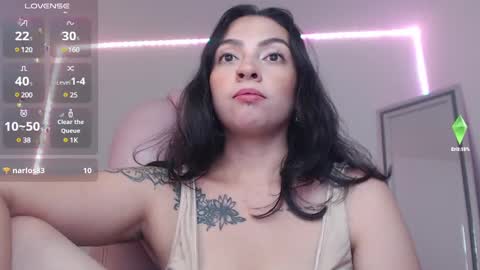 Snapshot of alisa__cain chatting on 01.25.25 Alejandra online show from 01.25.25