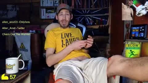 Allan arod online show from 03.22.26