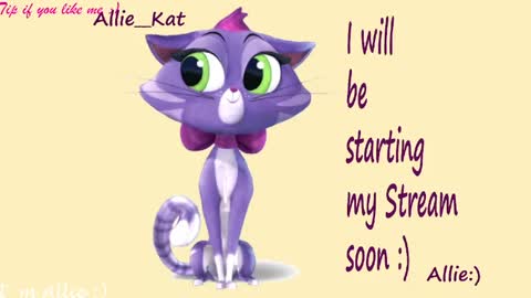 Snapshot of allie__kat chatting on 05.16.26 Allie online show from 05.16.26