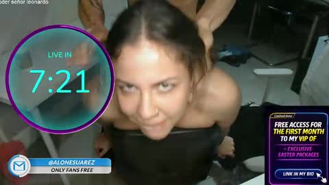 Snapshot of alondra_on_fire chatting on 05.07.26 Alondra Suarez online show from 05.07.26