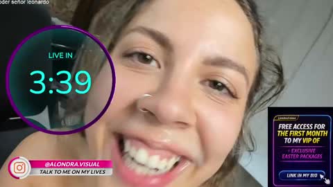 Snapshot of alondra_on_fire chatting on 05.08.26 Alondra Suarez online show from 05.08.26