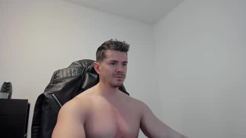 Snapshot of alphagodleatherking92 chatting on 11.25.25 LeatherMaster online show from 11.25.25