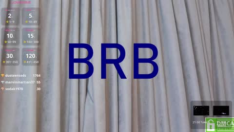 Snapshot of amaliabell chatting on 12.27.24 Amalia online show from 12.27.24