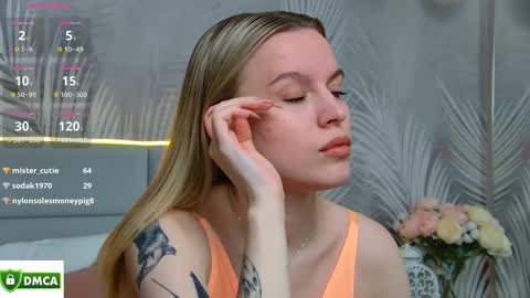 Snapshot of amaliabell chatting on 02.23.25 Amalia online show from 02.23.25