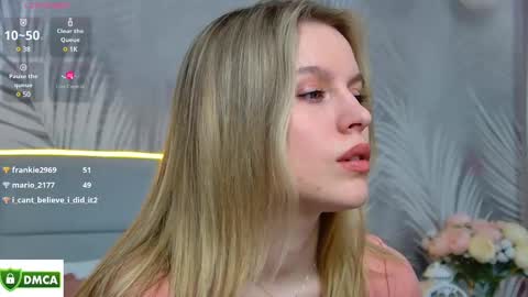 Snapshot of amaliabell chatting on 02.27.25 Amalia online show from 02.27.25