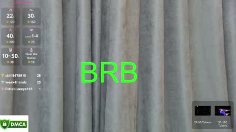 Snapshot of amaliabell chatting on 02.28.25 Amalia online show from 02.28.25