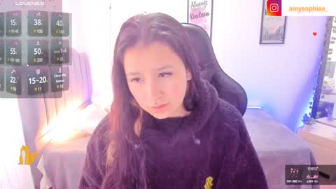 Snapshot of amy_sophiaa chatting on 02.01.25 Amy sophia 3 online show from 02.01.25
