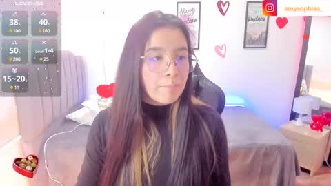 Snapshot of amy_sophiaa chatting on 02.22.25 Amy sophia 3 online show from 02.22.25
