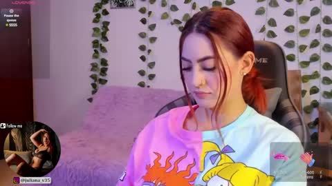 Snapshot of amypond__ chatting on 02.25.25 Amy online show from 02.25.25