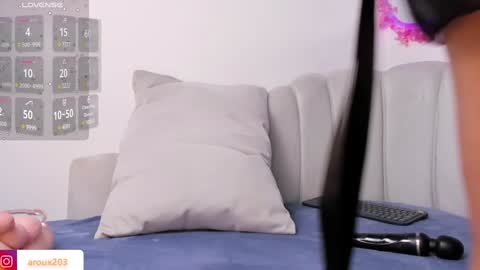 Snapshot of andrearoux chatting on 01.28.25 Andrea online show from 01.28.25