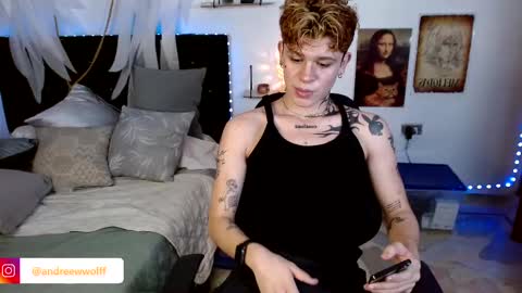 Snapshot of andreewwolffman chatting on 12.03.24 Andrew online show from 12.03.24