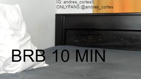 ANDRES CORTES   online show from 01.05.25