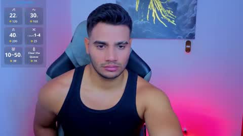 Snapshot of andresfiit chatting on 06.17.26 Andres online show from 06.17.26