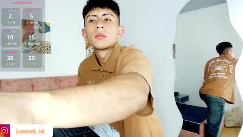 Snapshot of andy_justgame chatting on 09.30.25 andy_justgame online show from 09.30.25