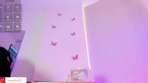 Snapshot of angeline777 chatting on 01.29.25 Angeline online show from 01.29.25