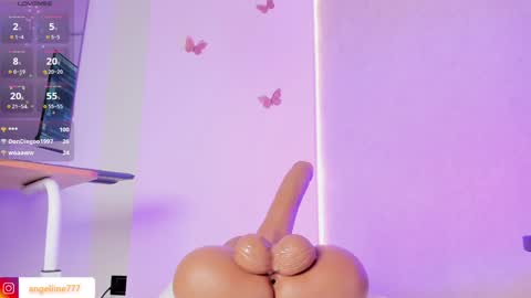 Snapshot of angeline777 chatting on 02.04.25 Angeline online show from 02.04.25