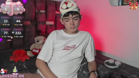 Snapshot of angelocute_ chatting on 12.22.24 Angelo I work from home this is my room online show from 12.22.24