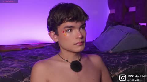 Snapshot of angelocute_ chatting on 11.23.25 Angelo I work from home this is my room online show from 11.23.25