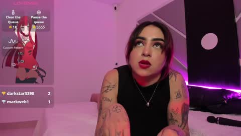 Snapshot of annikamerliahh_ chatting on 01.10.25 Annika online show from 01.10.25