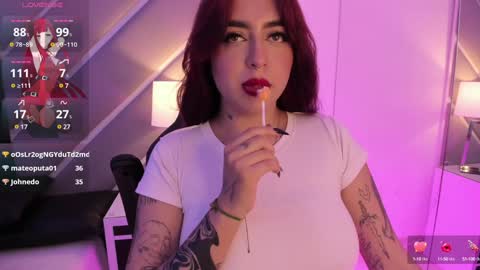 Snapshot of annikamerliahh_ chatting on 01.30.25 Annika online show from 01.30.25