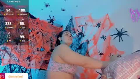 Snapshot of anny_ferrer1 chatting on 10.23.25 Hello Open Pvt Moans from lovense Tell me Fav 14 34 69 Especial level 34 online show from 10.23.25