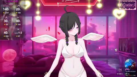 Snapshot of antares_star chatting on 02.14.25 Zoe online show from 02.14.25