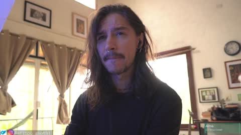 Snapshot of antinoo_gnothi chatting on 12.31.24 Antinoo Gnothi online show from 12.31.24