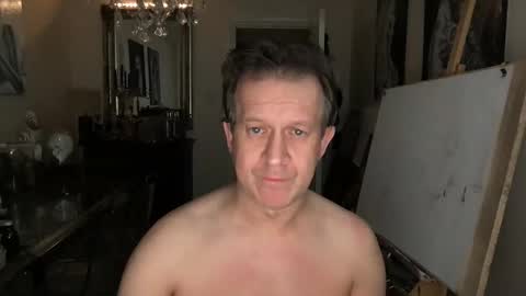 Snapshot of artisterotic chatting on 02.19.25 artisterotic online show from 02.19.25