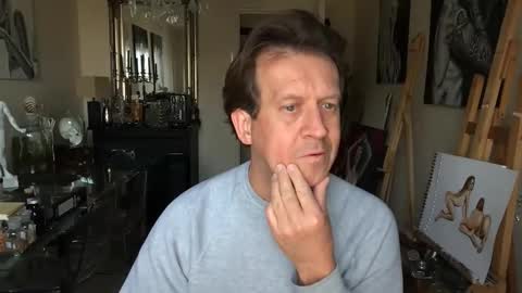 Snapshot of artisterotic chatting on 03.09.25 artisterotic online show from 03.09.25