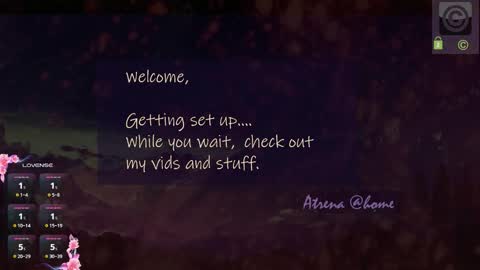 Snapshot of atrena chatting on 10.21.25 Atrena online show from 10.21.25