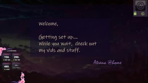 Snapshot of atrena chatting on 10.31.25 Atrena online show from 10.31.25