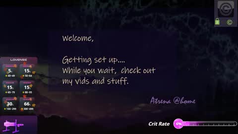 Snapshot of atrena chatting on 11.26.25 Atrena online show from 11.26.25