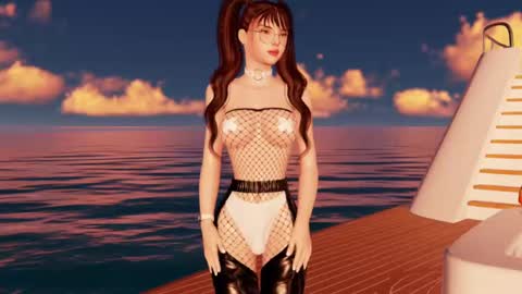 Snapshot of aura_bloom chatting on 02.22.25 Aura online show from 02.22.25