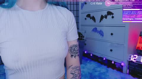 Snapshot of auragotchi chatting on 01.17.25 Aurora Aura online show from 01.17.25