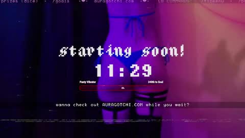 Snapshot of auragotchi chatting on 04.26.26 Aurora Aura online show from 04.26.26