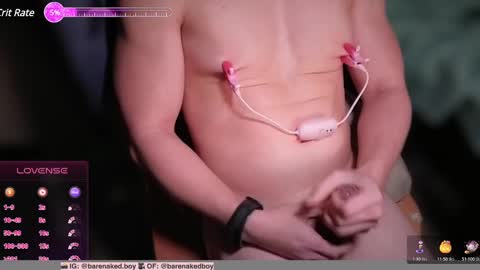 Snapshot of barenakedb0y chatting on 02.21.25 Barenaked boy online show from 02.21.25